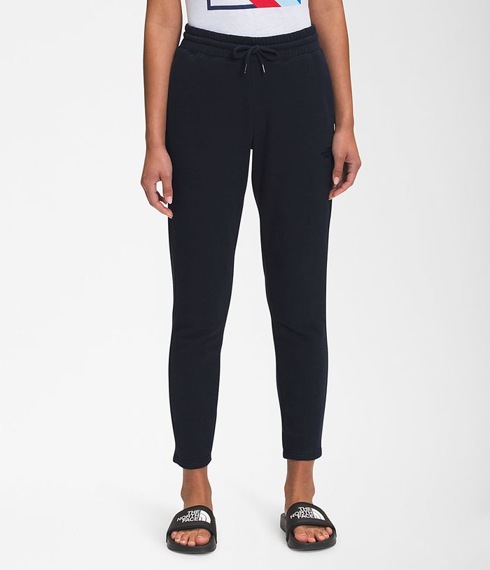 Pantalones The North Face Mujer Half Dome Crop Jogger Negras - Peru 64913KUFB